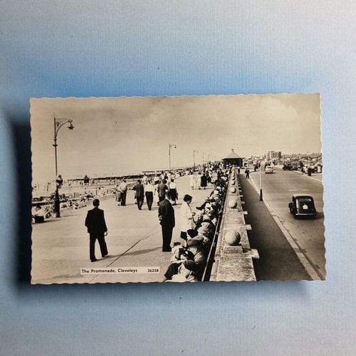 Cleveleys postcard c1960 - cleveleys, real