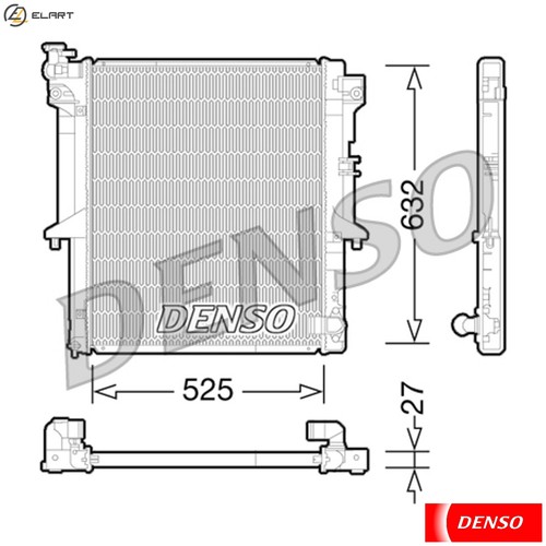 Radiator engine cooling - engine,