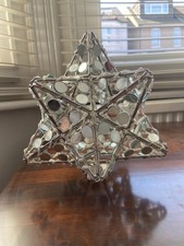 Silver metallic star light