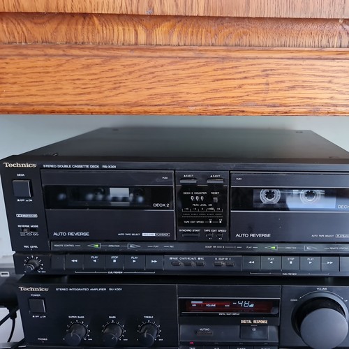 Technics x301 stereo double - stereo,