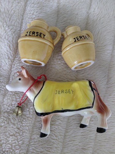 Jersey cow and salt - ,