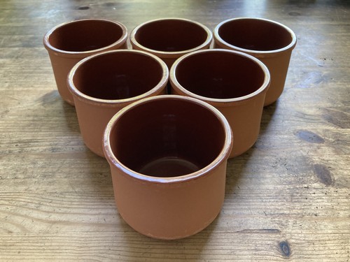 New terracotta pots - 6, |