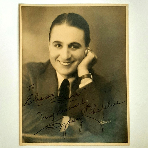 Actor sydney chaplin - actor, hand