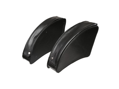 Set pannier black left - pannier, left/right