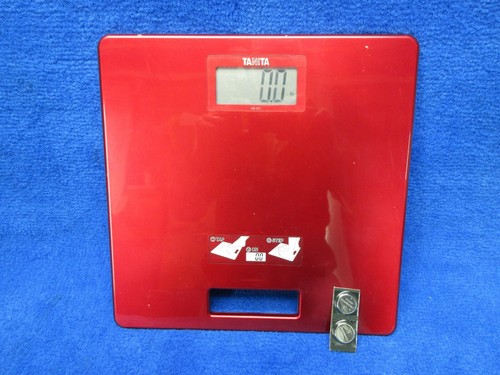 Red tanita 330lbs bathroom - tanita,