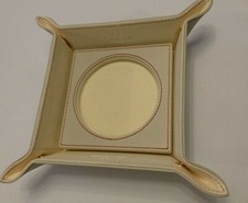  Omega Leather Coin/key Tray with drink coaster - Baselworld gift