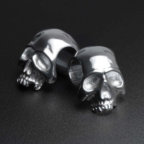 Skull surgical steel saddle - 3d,