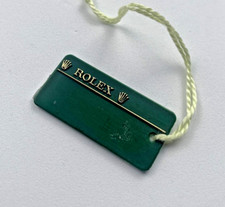 Genuine Rolex Milgauss 116400 GV Watch Hang Tag