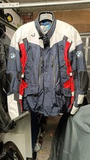 BMW MOTORAD Rallye GS Mens Armoured Motorcycle Bike Jacket Size 62 2XL XXL