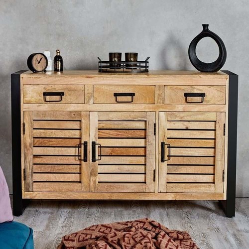 Solid reclaimed wood - wood, large