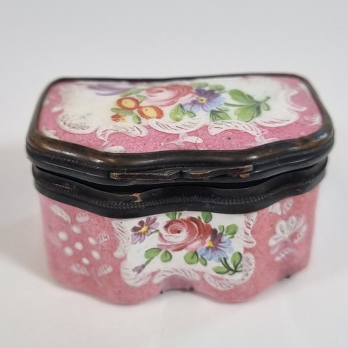 Antique 18thc bilston enamel - 18thc,