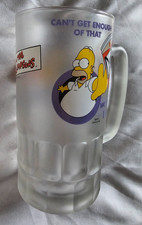 The Simpsons Wonderful Duff Huge Beer Glass/Tankard Collectible, Springfield