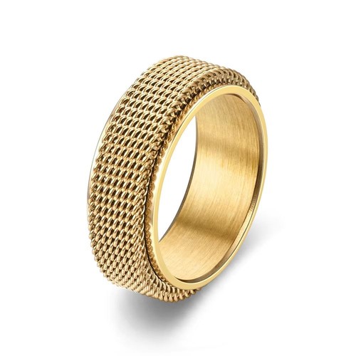Mens ring stainless - stainless, steel
