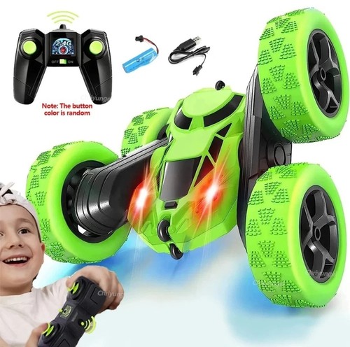 Stunt car 360 flip double - flip,