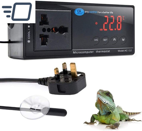 Reptile terrarium thermostat - reptile,