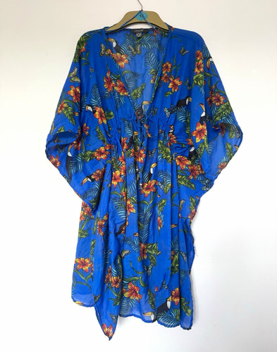 Primark blue tropical floral - primark,