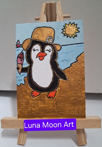 Original watercolour aceo - aceo, dont