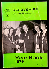 1979 DERBYSHIRE COUNTY CRICKET Year Book, Excellent!