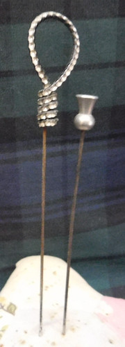 Lovely antique hat - pins, x