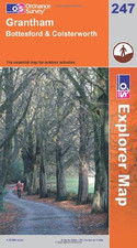 Grantham (Explorer Maps) (OS Explorer Ma... by Ordnance Survey Sheet map, folded