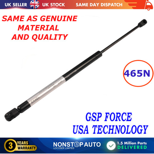 Rear tailgate gas struts 465n - rear,