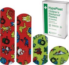 Children's Colourful Character Plasters 20 Assorted