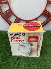 Vintage Pifco Red Dome Flashing Warning Light R114