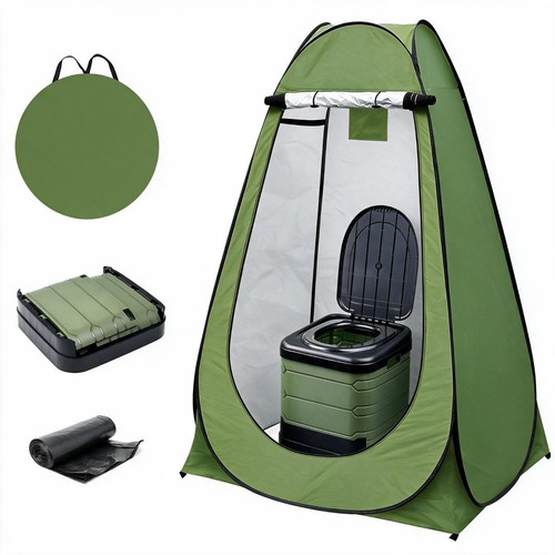 24l portable camping toilet - 24l,
