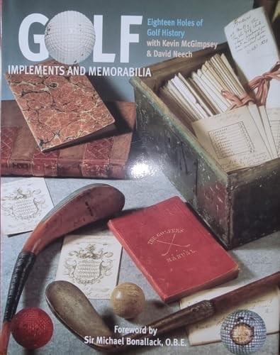 Golf implements and - golf:,