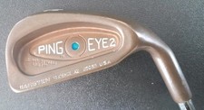 Ping Eye2 Blue Dot Copper Head 4 Iron Steel Shaft 