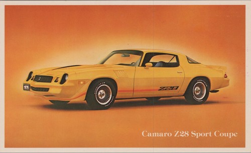 Vintage 1970s camaro z28 - vintage,