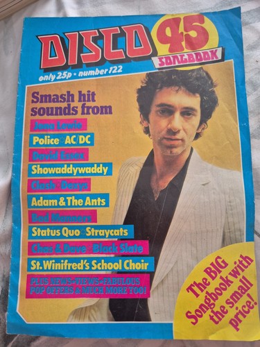 Vintage disco magazine no - 45, magazine,