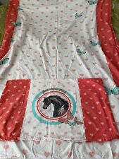 Meradiso girls single 100% cotton duvet pillow cover set butterflies hearts