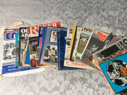 English club home programmes - english,