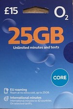 O2 network pay as you go sim