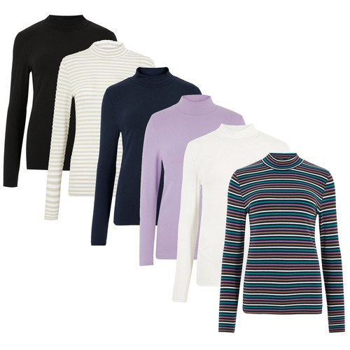New funnel neck top - top, womens