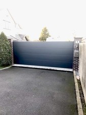 Modern Metal Drive Gates