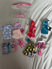 Large Bundle Barbie Doll Clothes & Shoes & Accessories