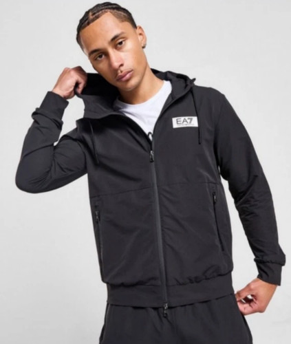 Ea7 emporio armani tech hoodie - emporio,
