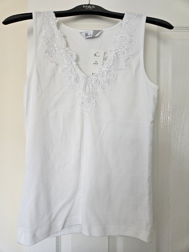 Bhs tshirt vest with lace - tshirt,