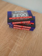 TDK FE90 x3 BLANK AUDIO