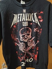 Metallica Fan Club XLl Tshirt