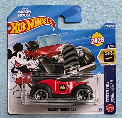 Hot wheels mickey mouse - mouse, car