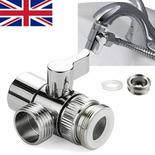 Kitchen Sink Splitter Diverter Valve Water Tap Connector for Toilet Bidet Shower