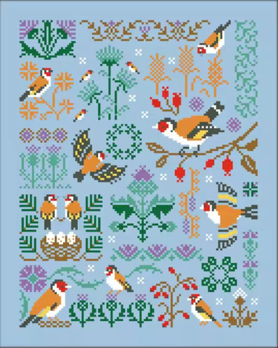 Counted cross stitch kit ct - counted, 14