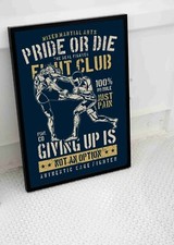 MMA POSTER BOXING MUAY THAI