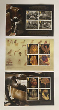 GB 2022 TUTANKHAMUN PRESTIGE STAMP BOOKLET PANES 1, 2 & 4 ex. DY45, MNH