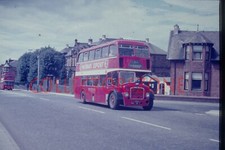 35mm slide 1970 Scottish Western Bus Johnstone  with Copyright 1801