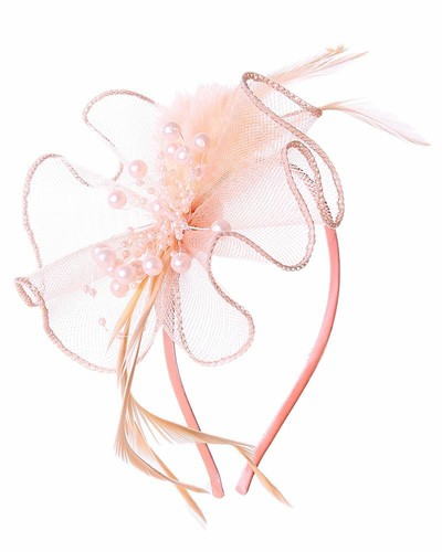 Pearls headband fascinator - pearls,