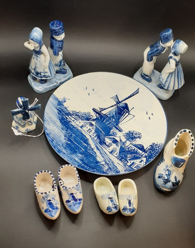 Delftware netherlands blue - blue, and